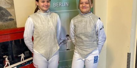 Alicja Szultka i Marysia Słodkowska na podium w Berlinie :)