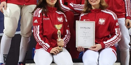 Marta Jakubowska i  Hania Wojtas pierwszymi zawodniczkami drużynowego Pucharu Europy Kadetek!!!