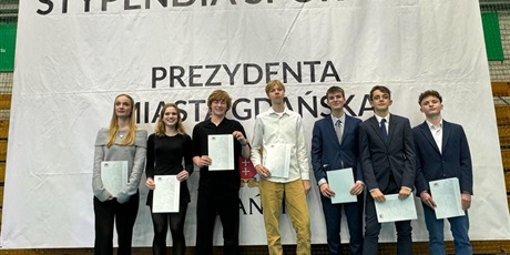 Odebranie Stypendium Prezydenta Miasta Gdańska