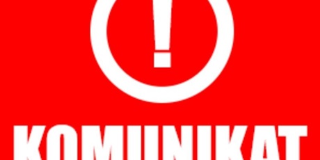 Zajęcia zawieszone!